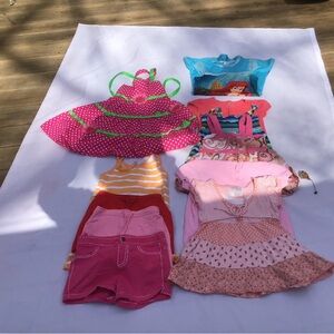 Girls Size 6 Warm Weather (11) Piece Clothing Lot